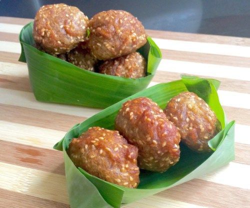 Easy Banana Fritter Balls