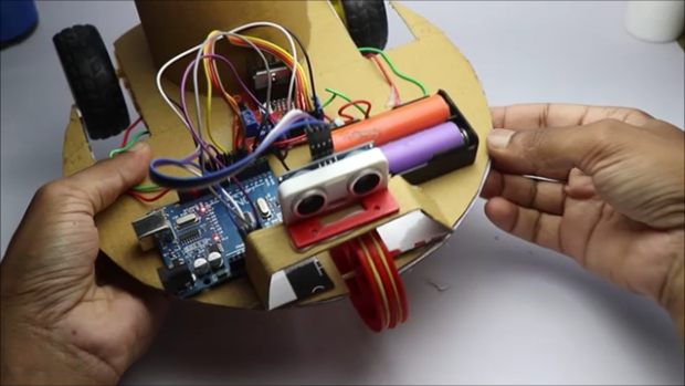 How to Make Floor Cleaning Robot Powered by Arduino : 7 Steps (with ...