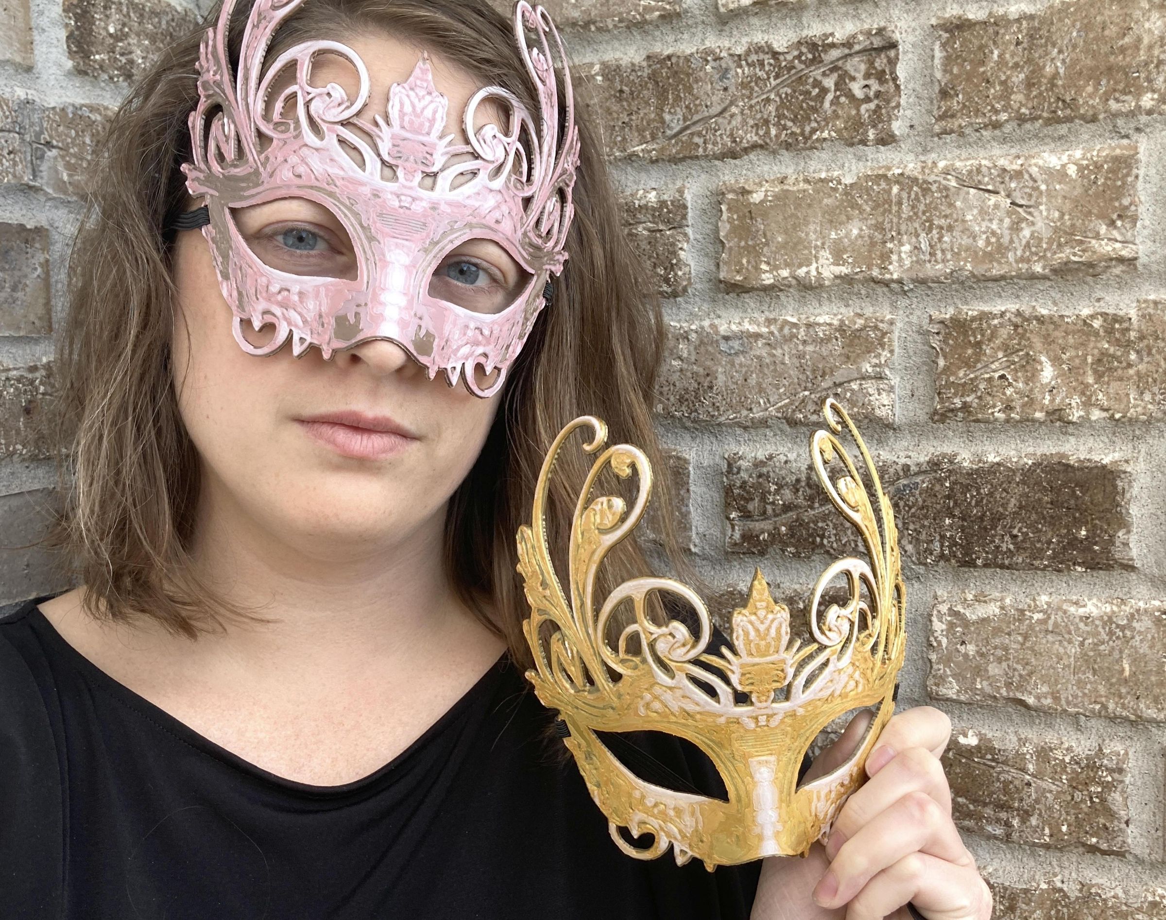 Filigree Masquerade Mask 3D Print Hueforge