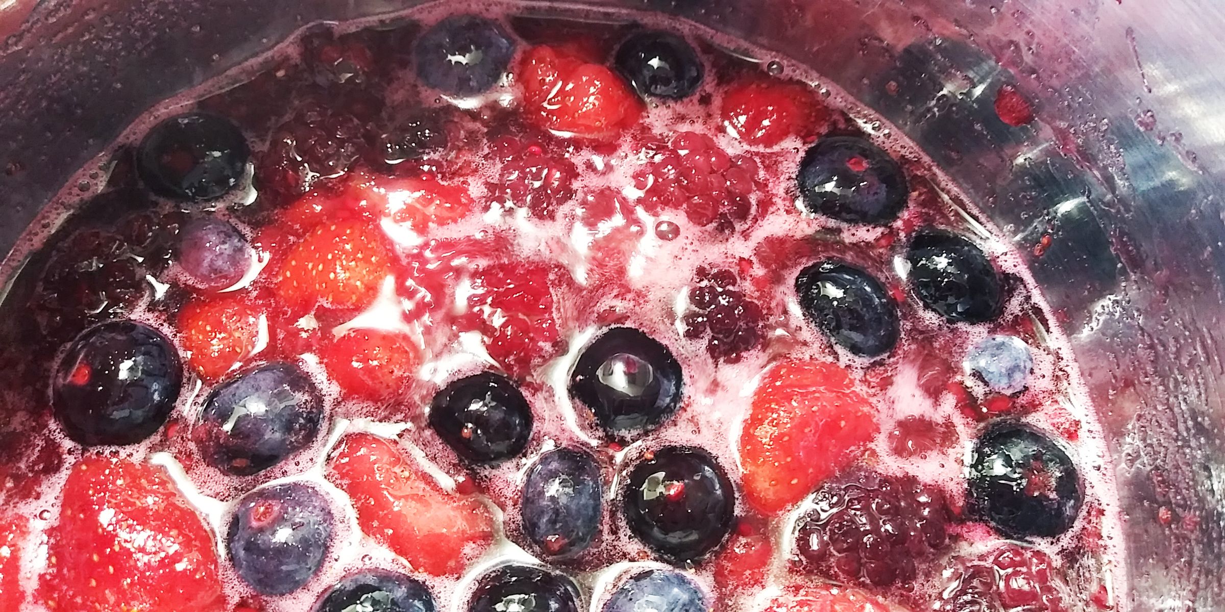 Refrigerated Quick Jam (Triple Berry & Apple) 11 Steps (with Pictures
