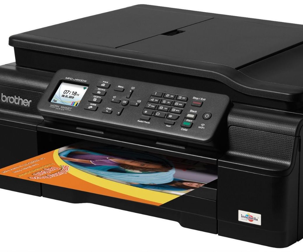 Disassembling a Brother MFC-J450DW Printer