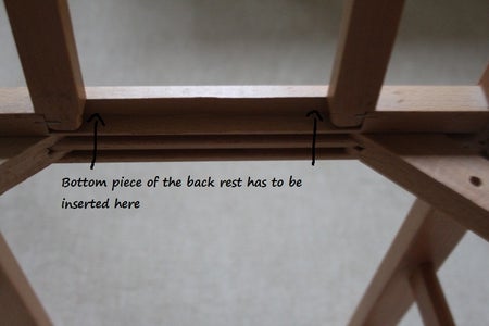 Assembling the Back Rest