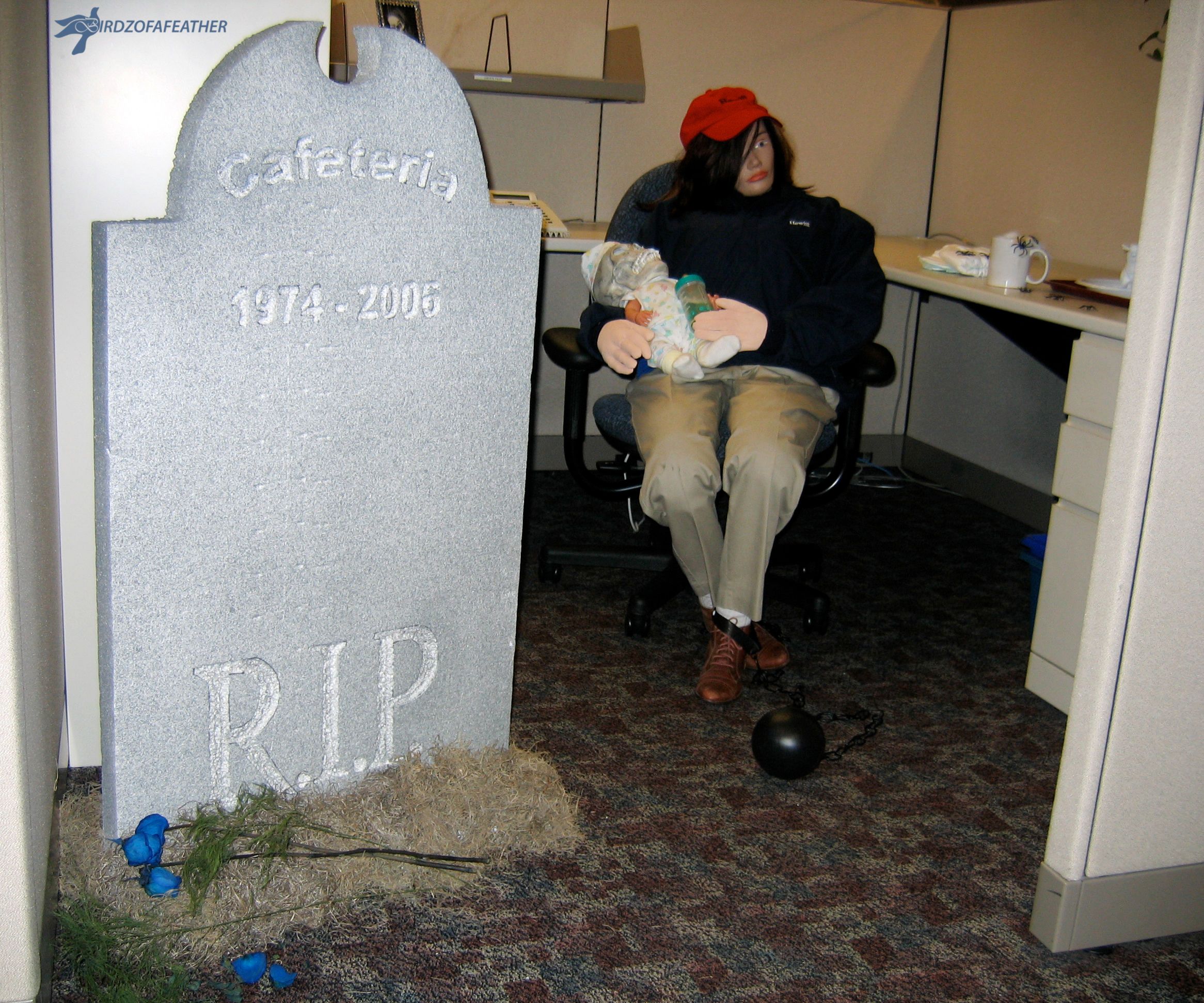 Oh My Goth: It's Halloween at the Office!