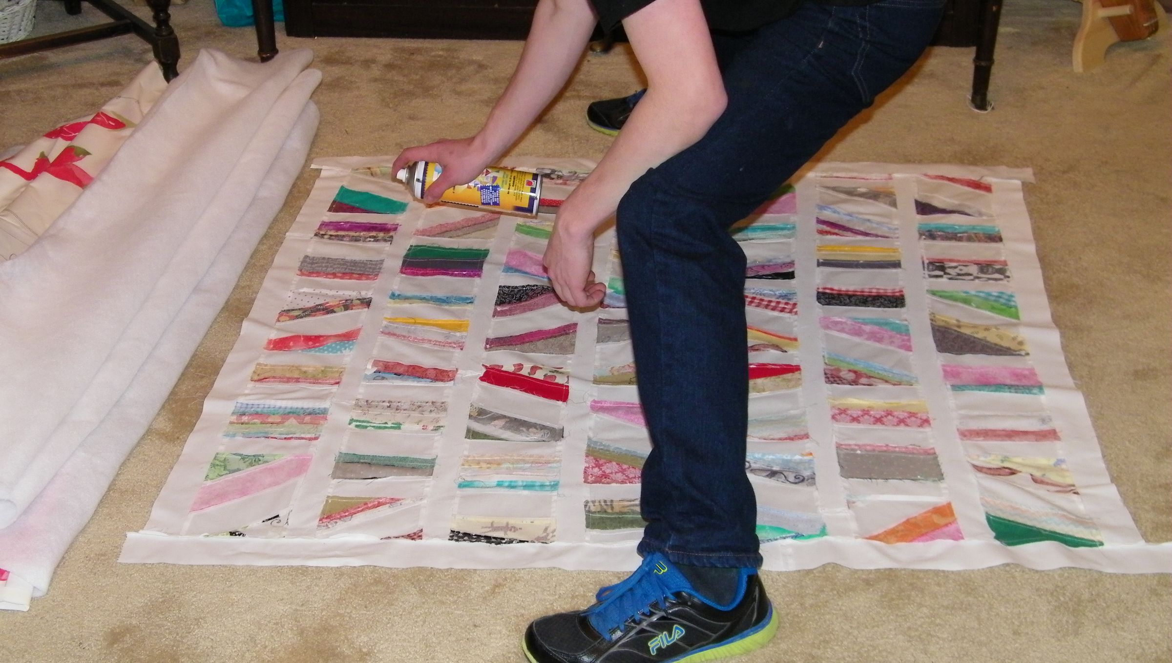 Making a Quilt Sandwich 17 Steps Instructables