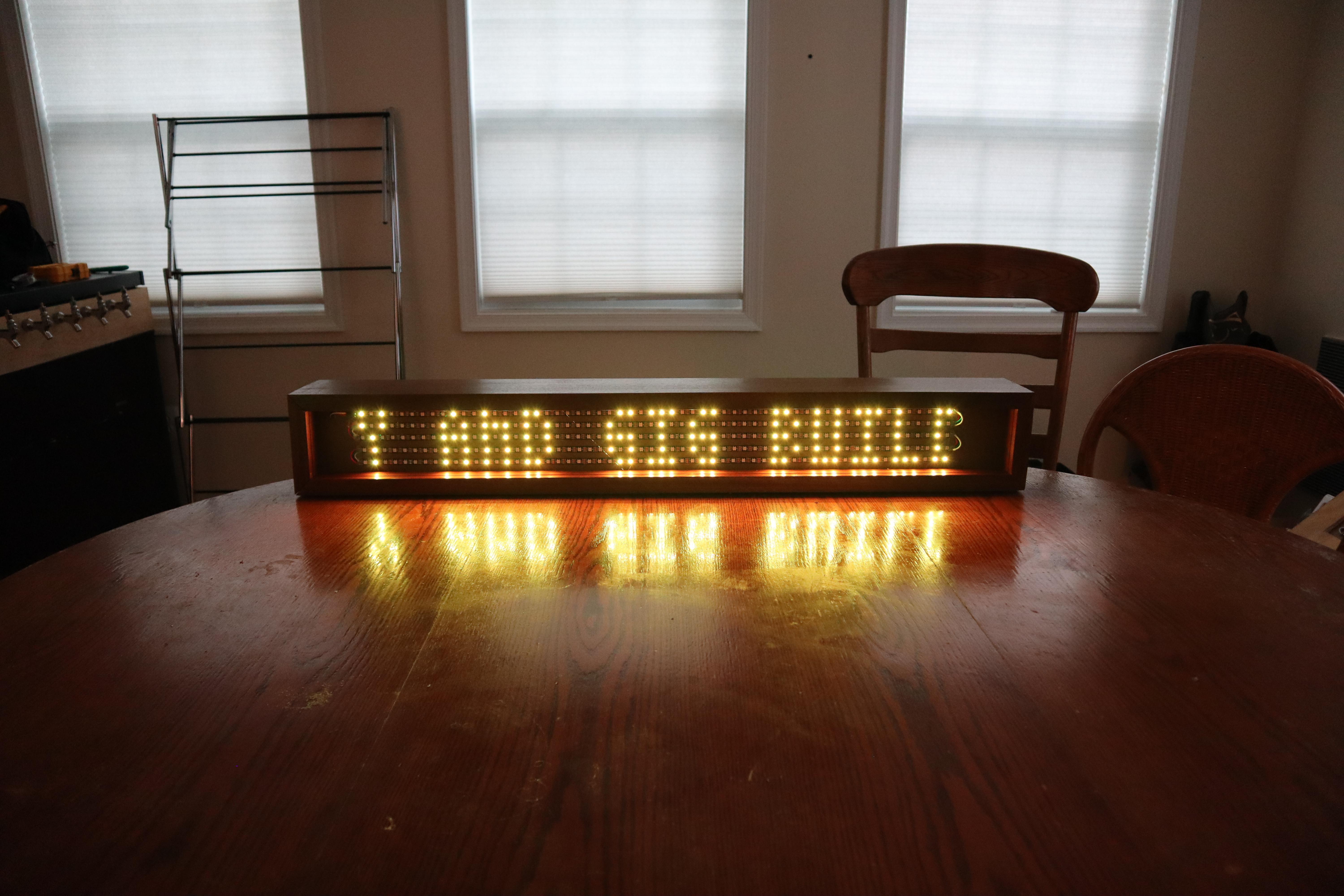 LED Message Board 4 Steps (with Pictures) Instructables