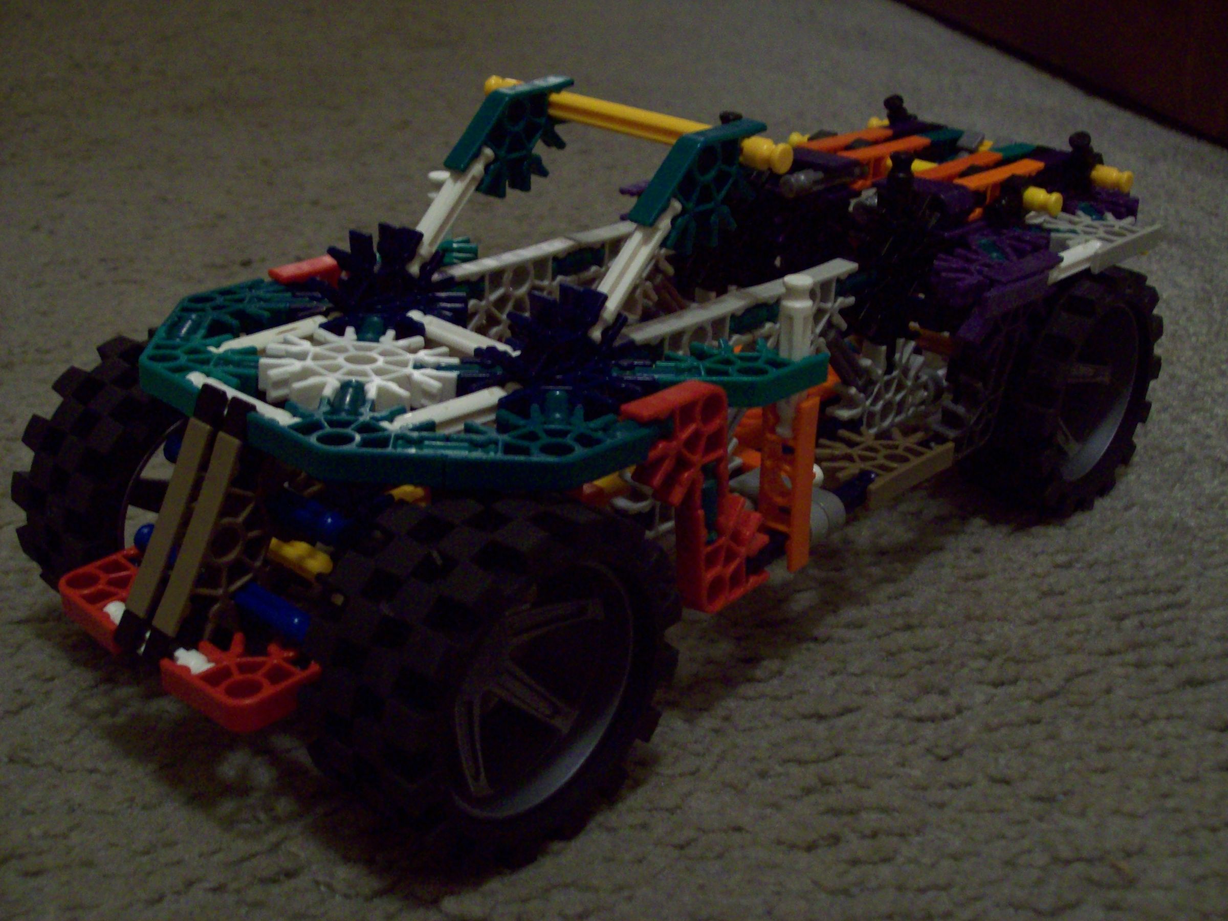 knex 4wd car/pick up truck