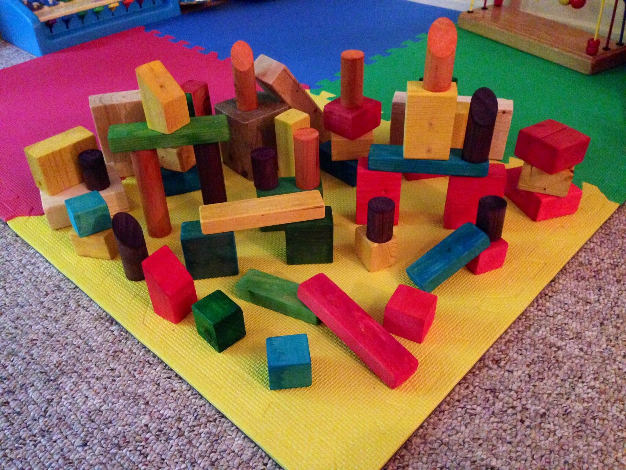 Colored Wooden Blocks
