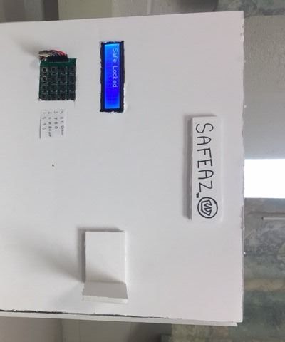 Keypad Password Lock Safe
