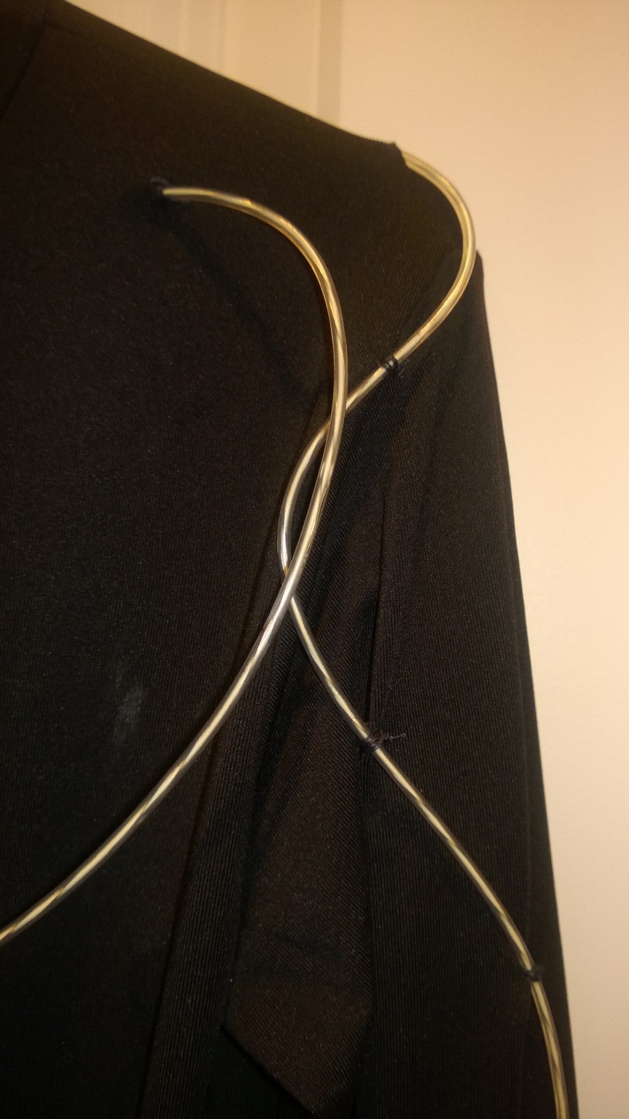 Connect EL Wire to Suit.