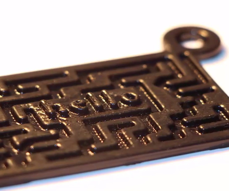 3D Printing-Creating a  Printable 3D Keychain Using SelfCAD's Drawing Tool