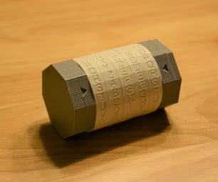3D Printed Cryptex Puzzle Safe