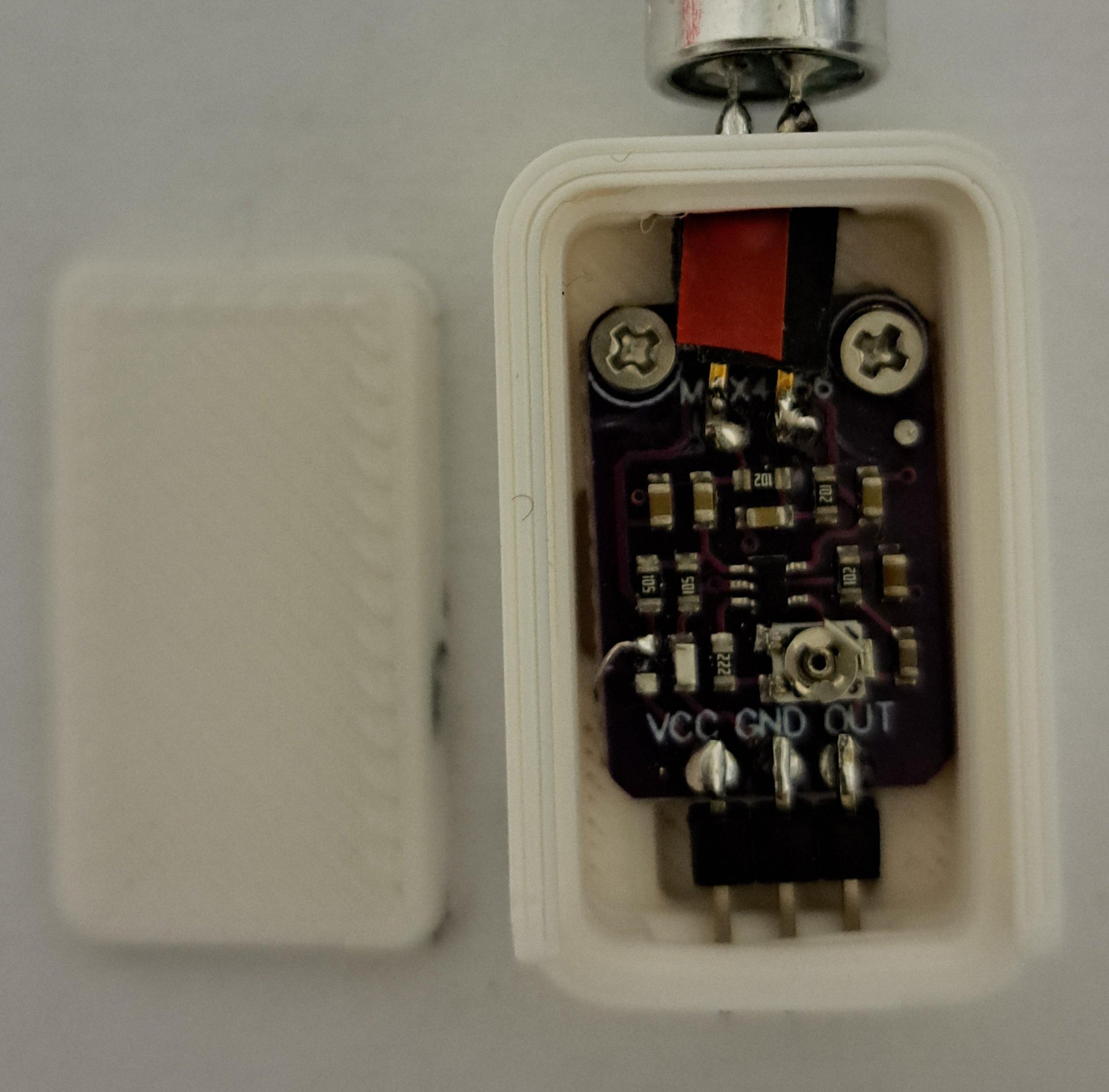 Microphone Preamp MAX4466 Modified