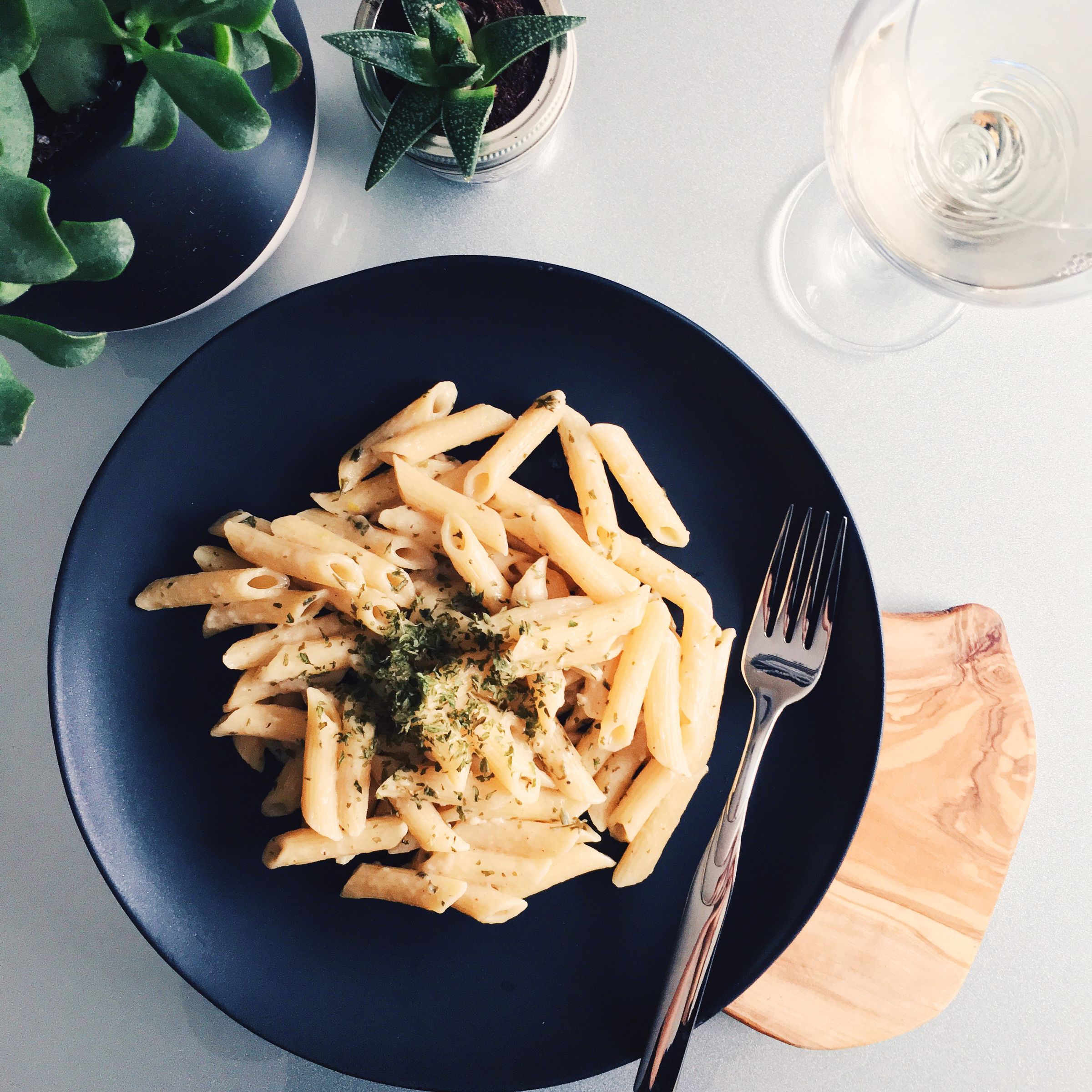 RECIPE | GARLIC CREAM PASTA (with Pictures) - Instructables
