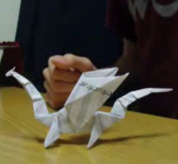 How to Make an Origami Dragon
