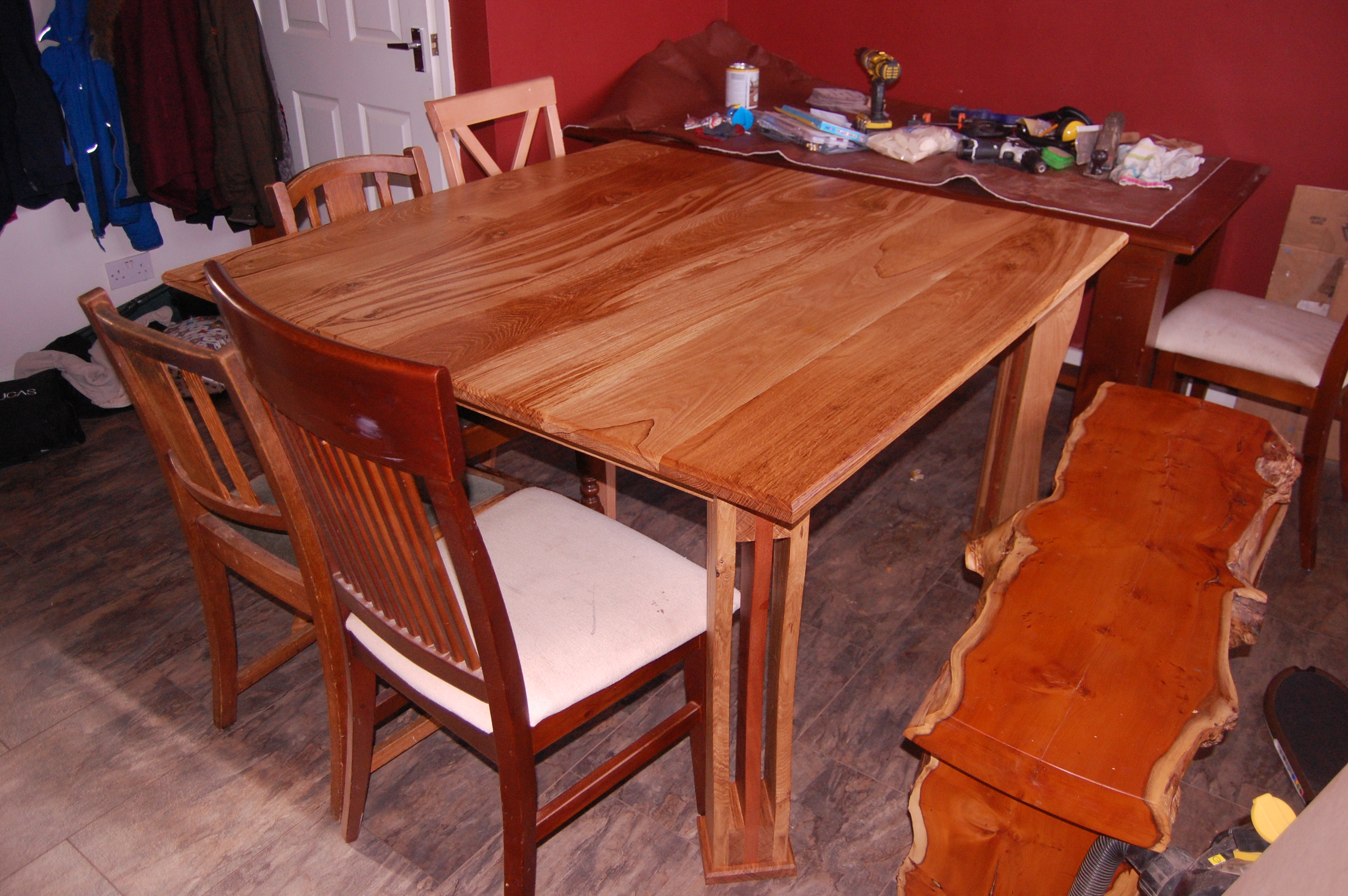 Brown Oak Dining Table 7 Steps (with Pictures) Instructables