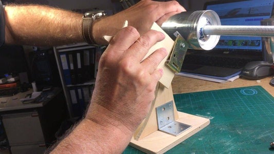 Scoring the Soda Can With Strip Cutter