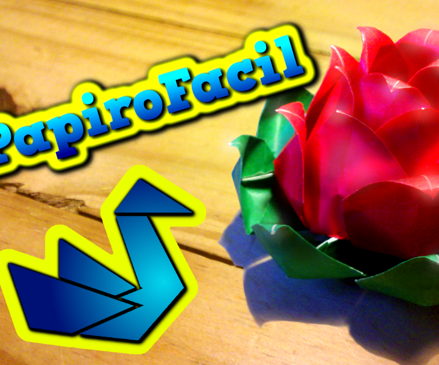 Easy Origami: How to make a lotus flower
