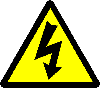 Warning - Electrical Hazards