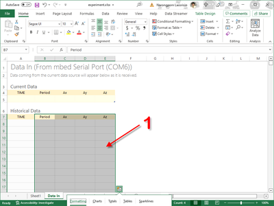 Visualize Data With Scatter Chart