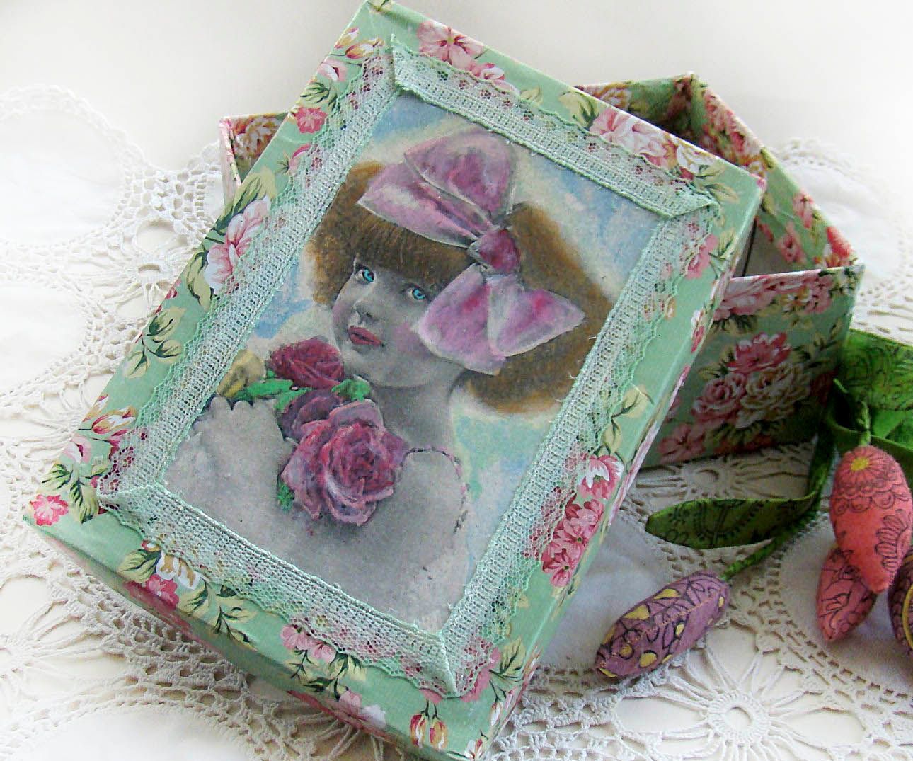  Decoration of Old Shoebox. Part 2.