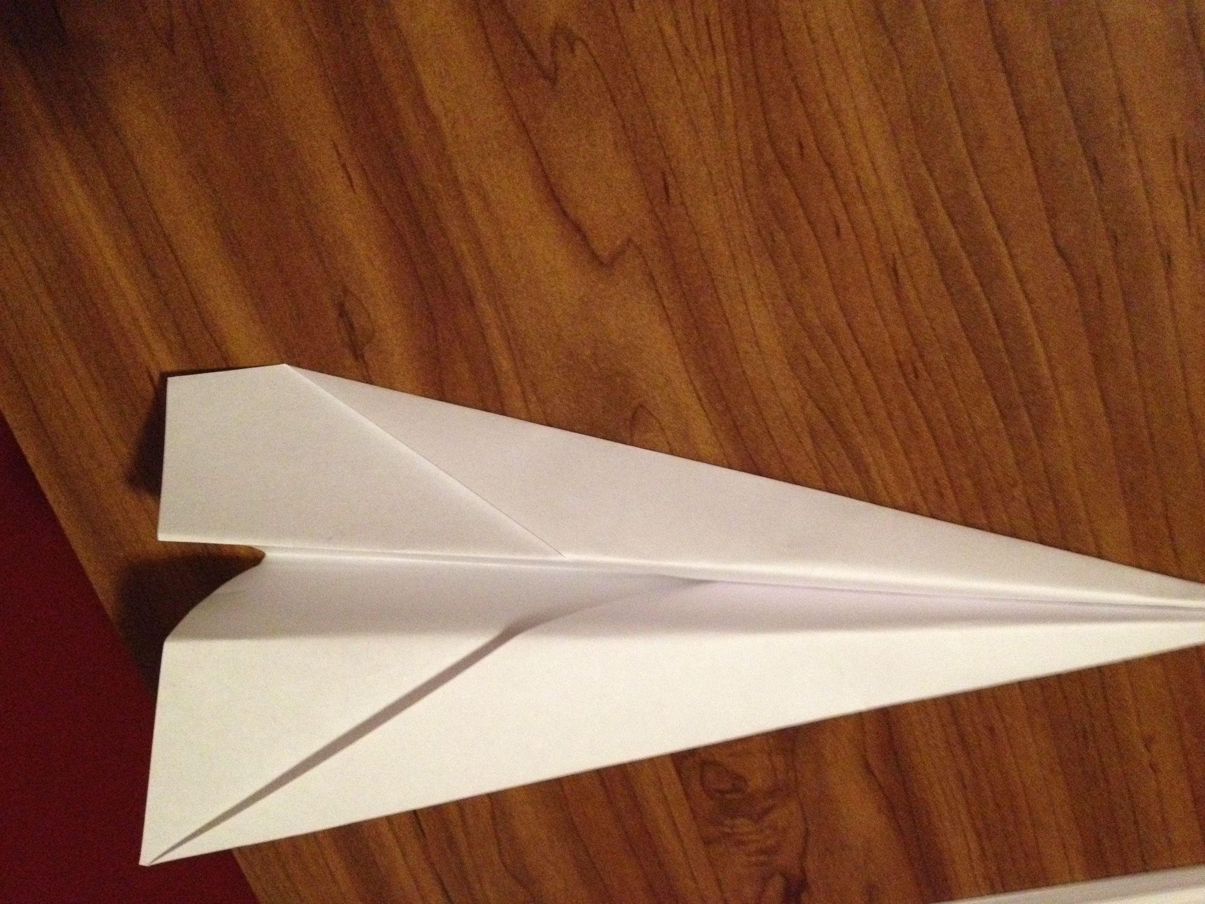 The Classic Paper Airplane 4 Steps Instructables
