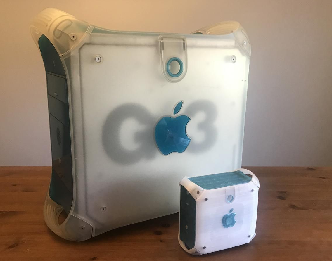 Mini PowerMac G3 Blue & White NUC Hackintosh