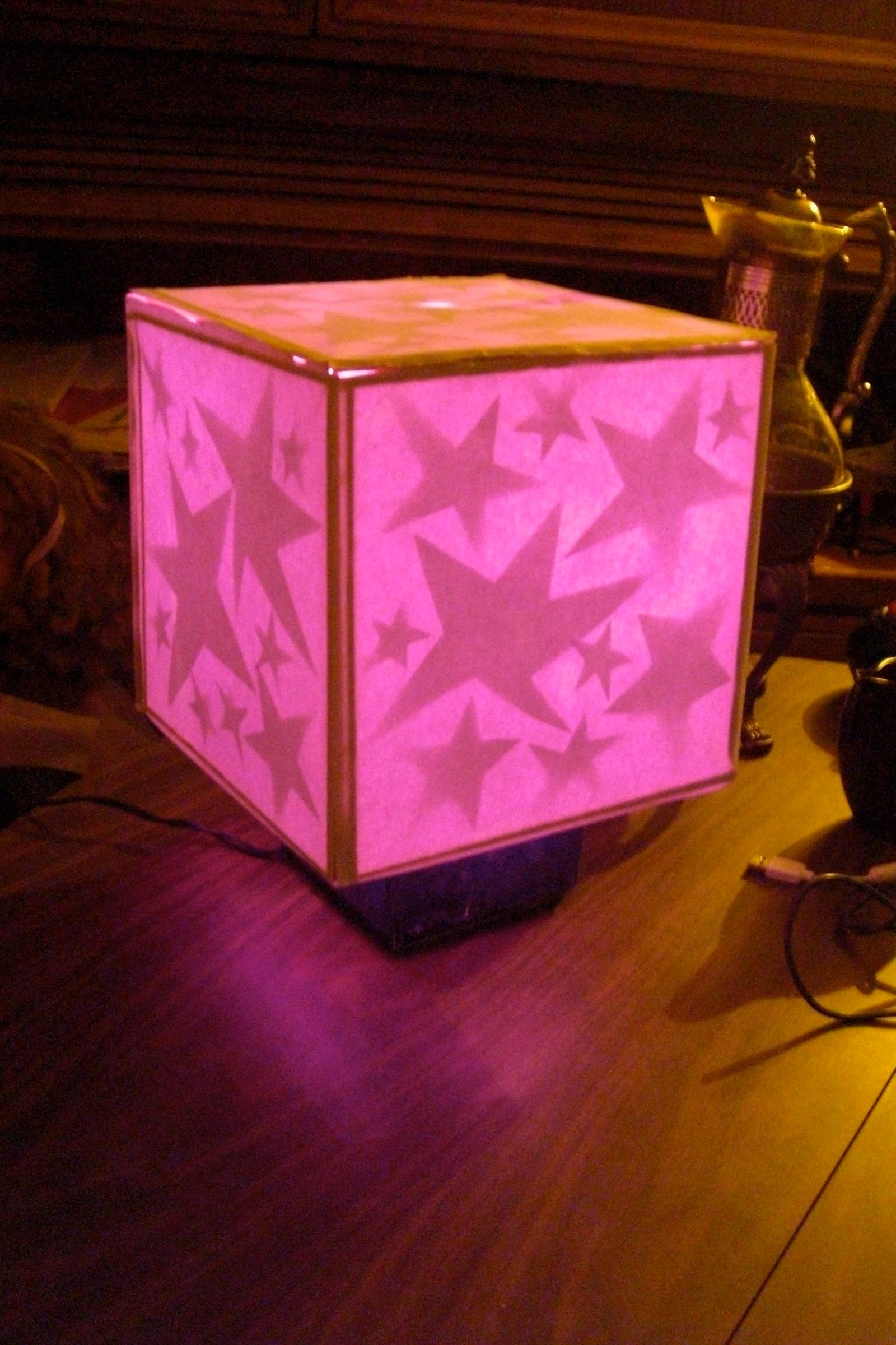 Happy Star Night Light