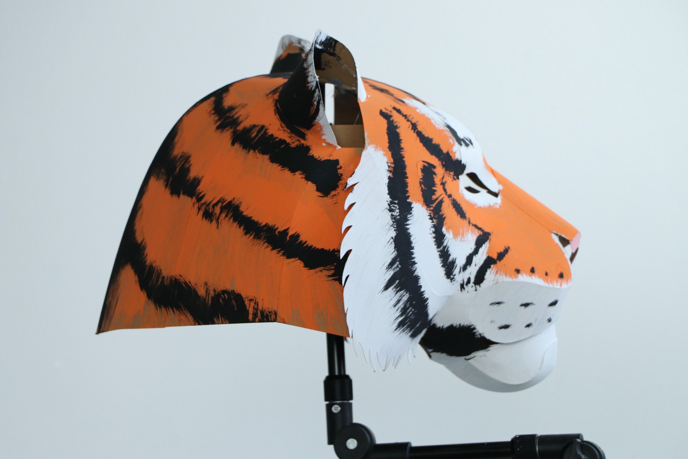 An Easy and Perfect Paper Tiger Mask