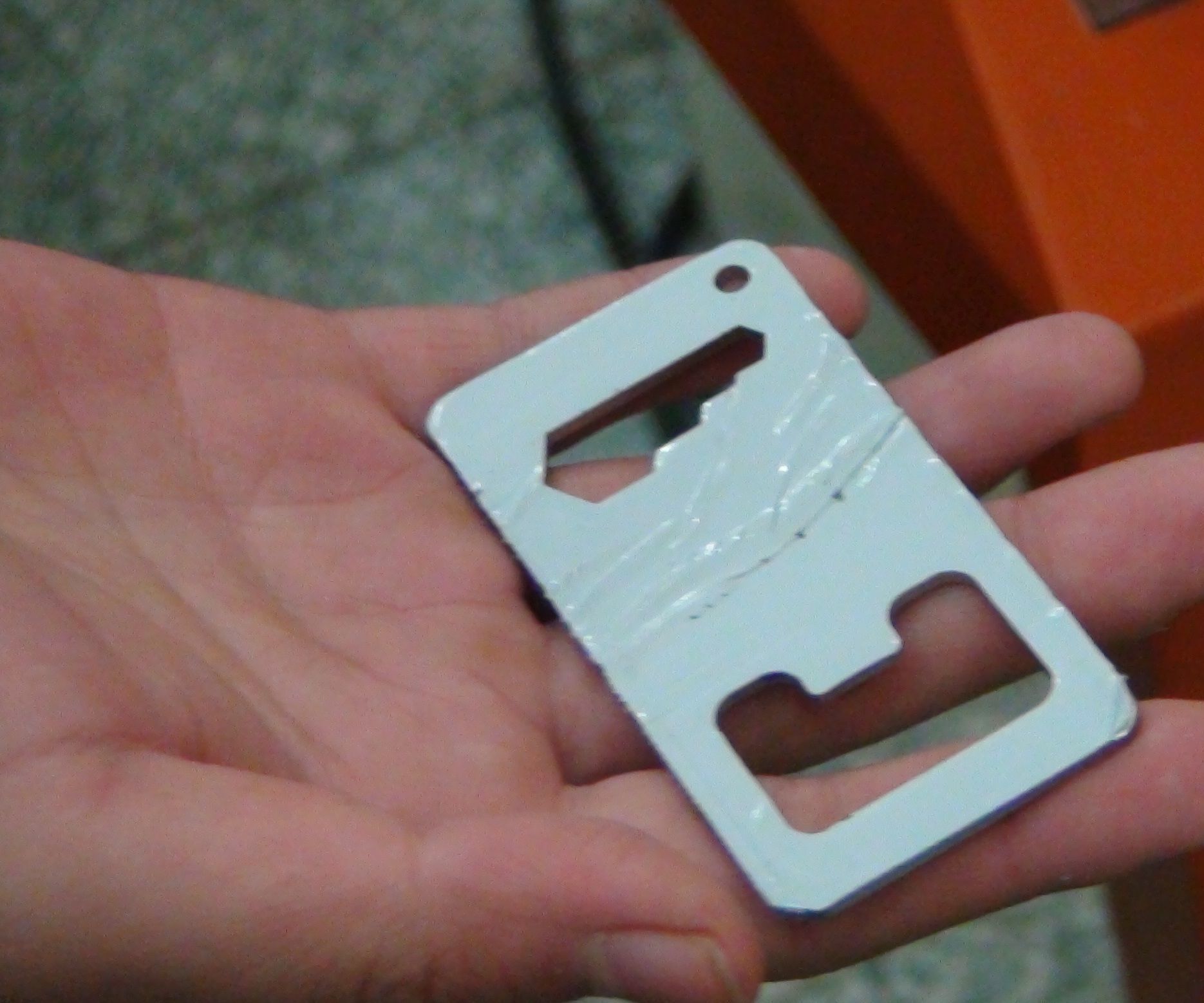 Multi-function Tool on Stainless Steel Card