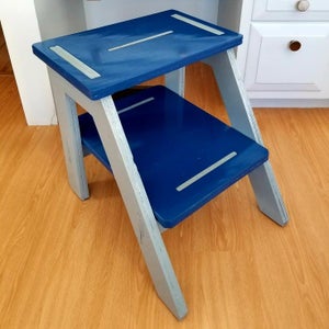 Sturdy CNC Plywood Step Stool 
