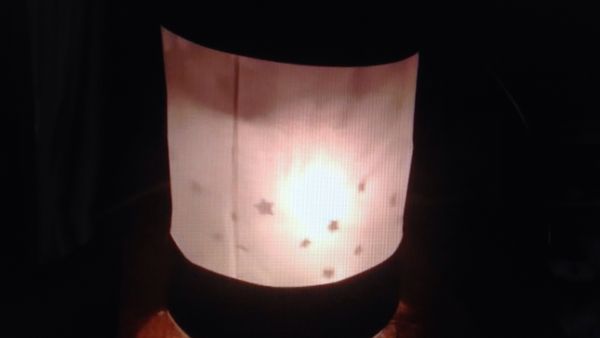 HOW TO MAKE a ROTATING LAMP SHADE