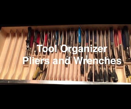 Tool Organizer - Pliers and Wrenches
