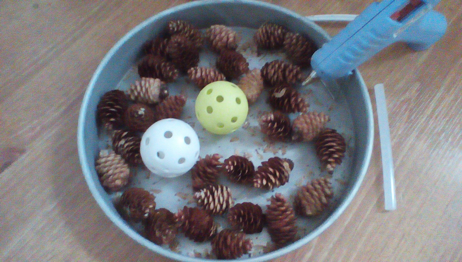 Pine Cone Ball Ornament 3 Steps (with Pictures) Instructables
