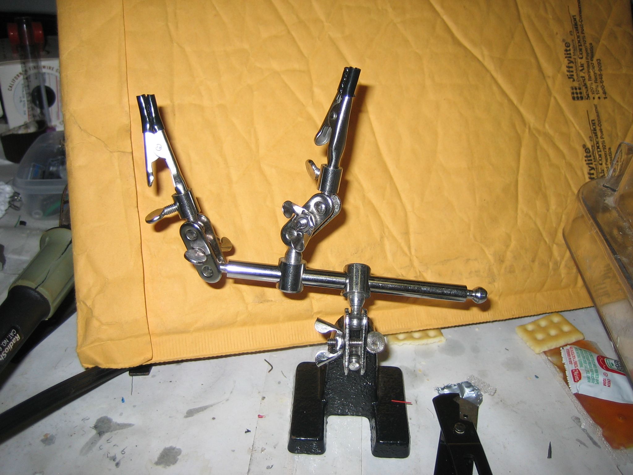 Make Your 'helping Hands' 100x More Useful for Soldering / Gluing Small Parts