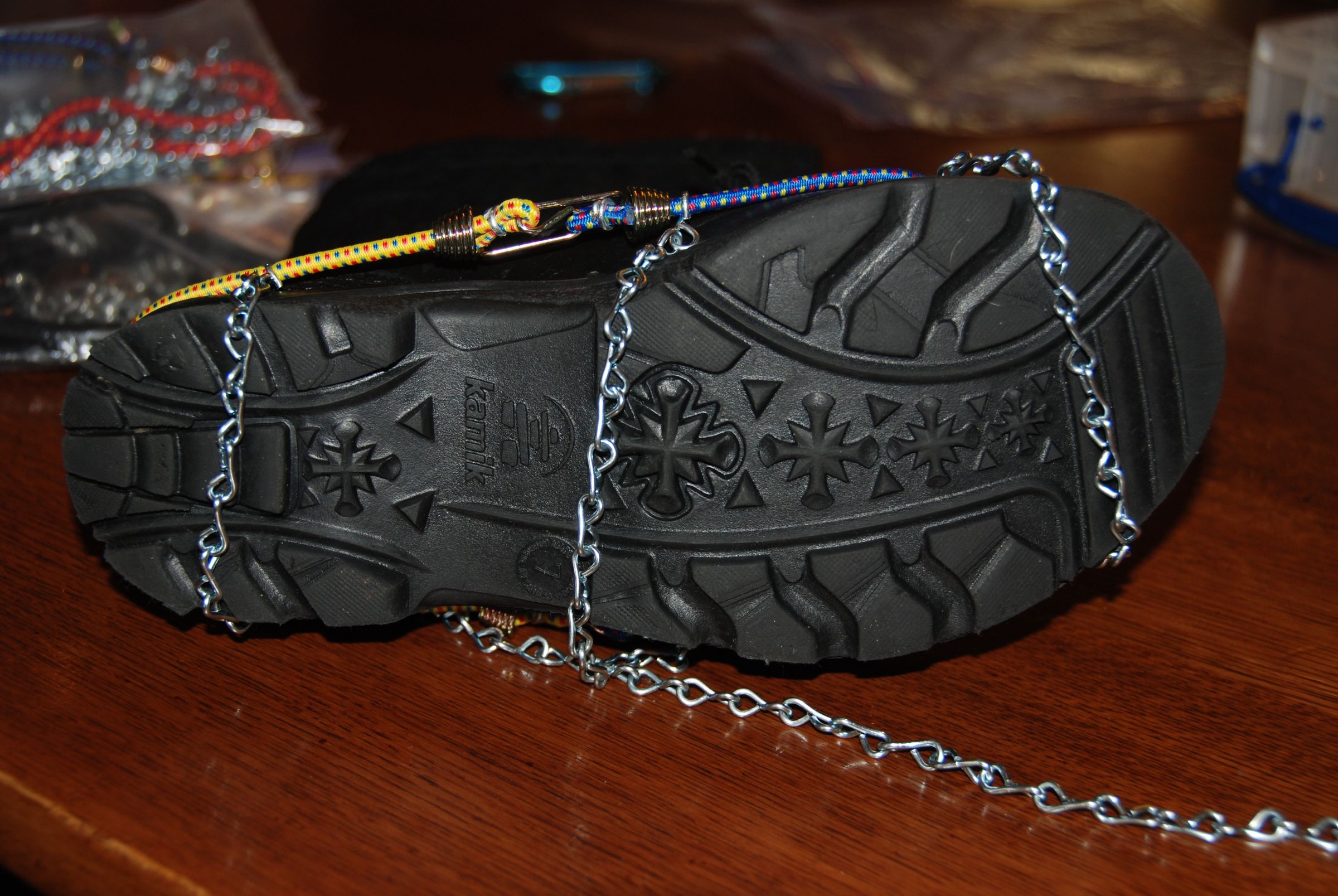 Ice Hiking With Homemade Shoe Ice Chains 6 Steps (with Pictures