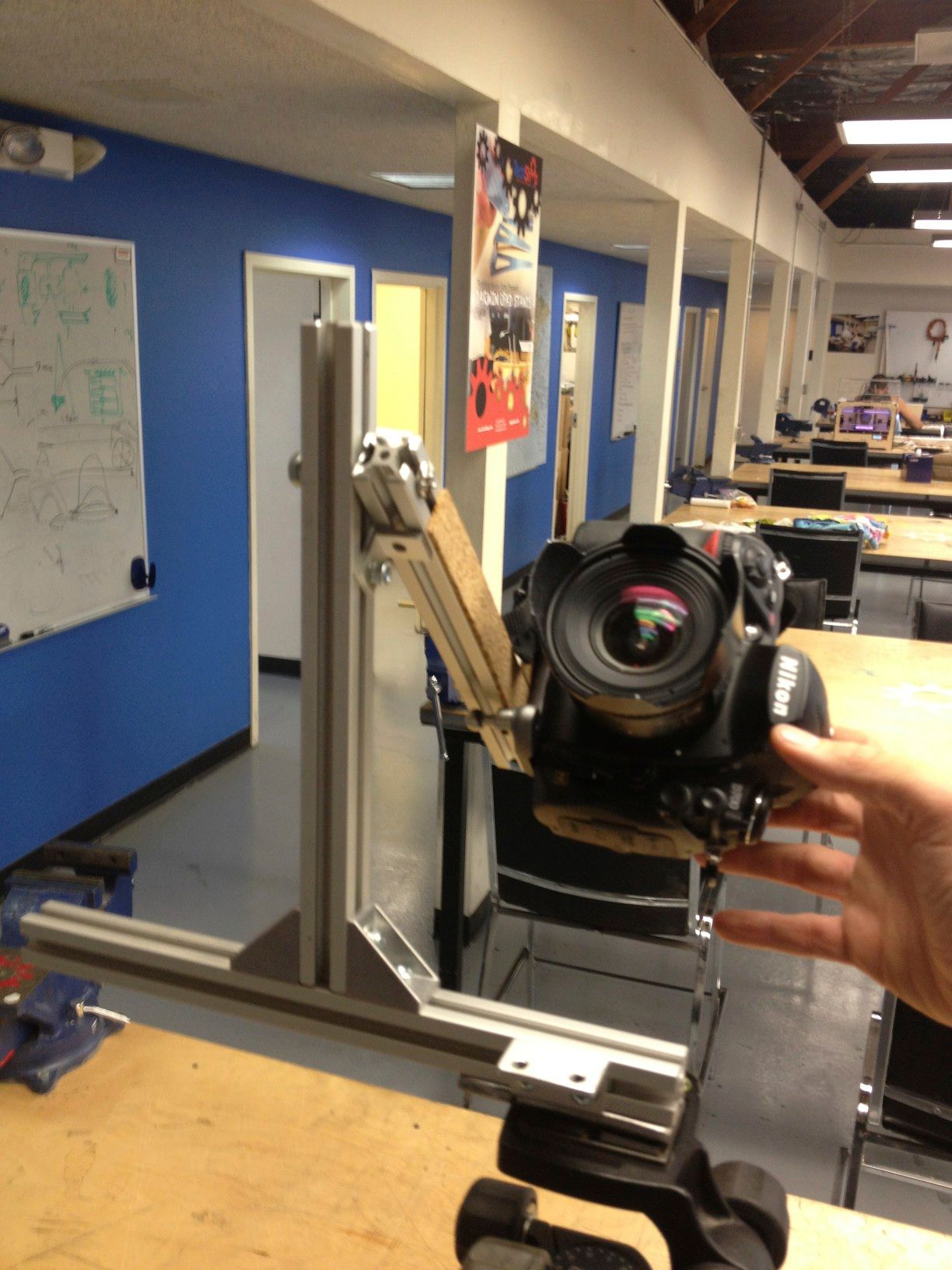 Panoramic Tripod Head Using T-Slot Aluminum