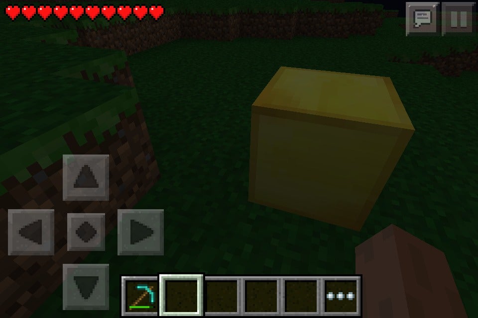 Duplicating Blocks in Minecraft Pe 4 Steps Instructables