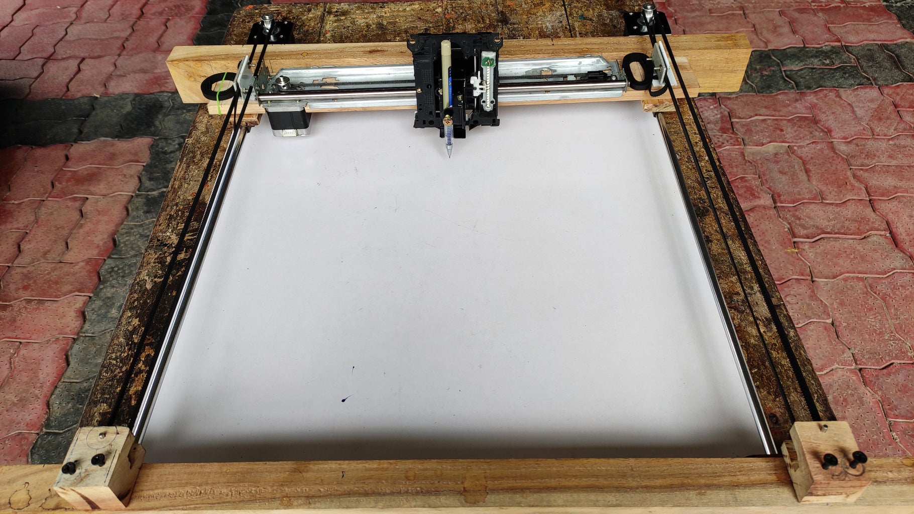 The Arduino CNC Drawing Machine | 2d Plotter | How to Make Arduino 2d ...