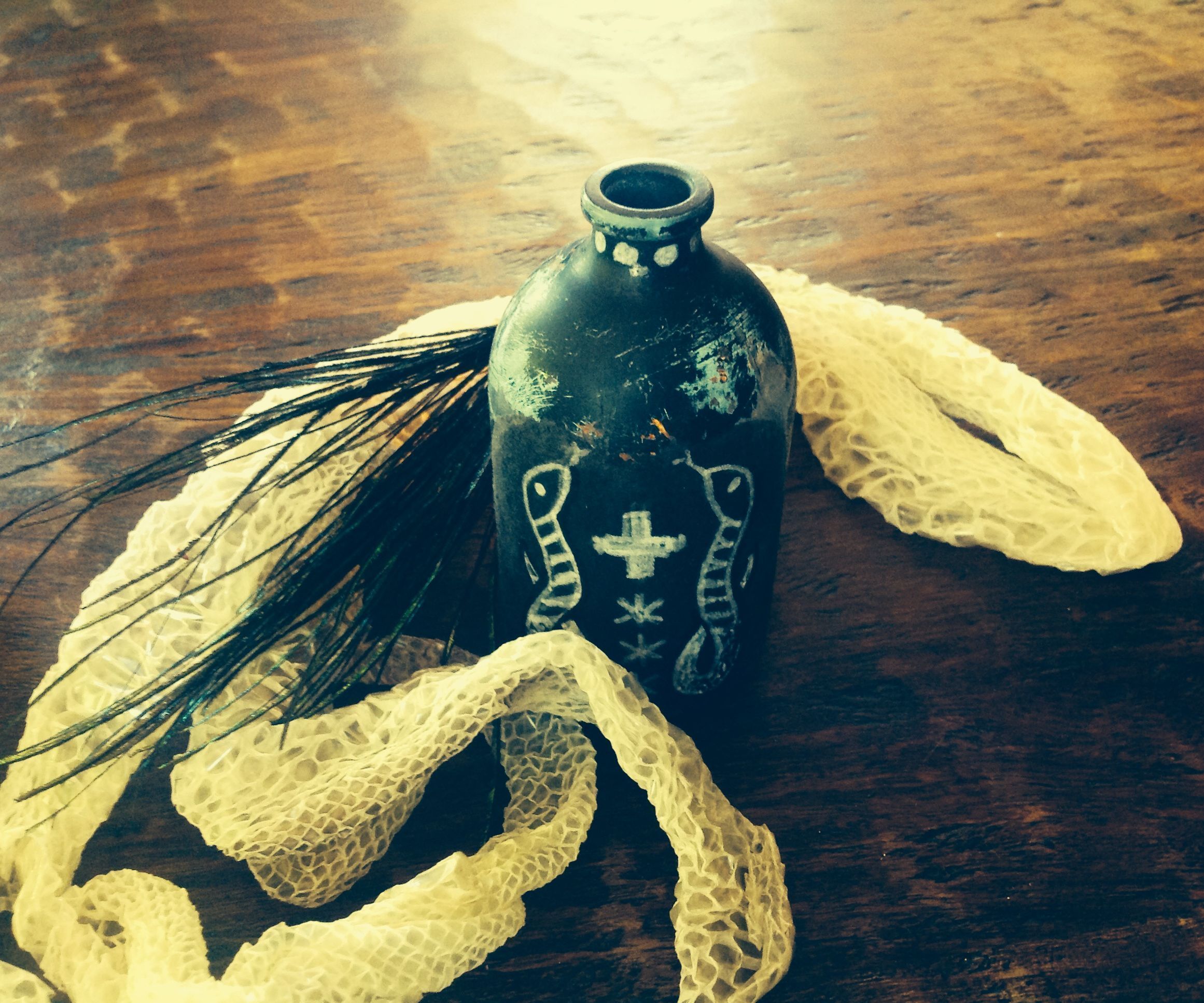 Spooky "Voodoo" Apothecary Powder & Potion Spell Bottles for Halloween