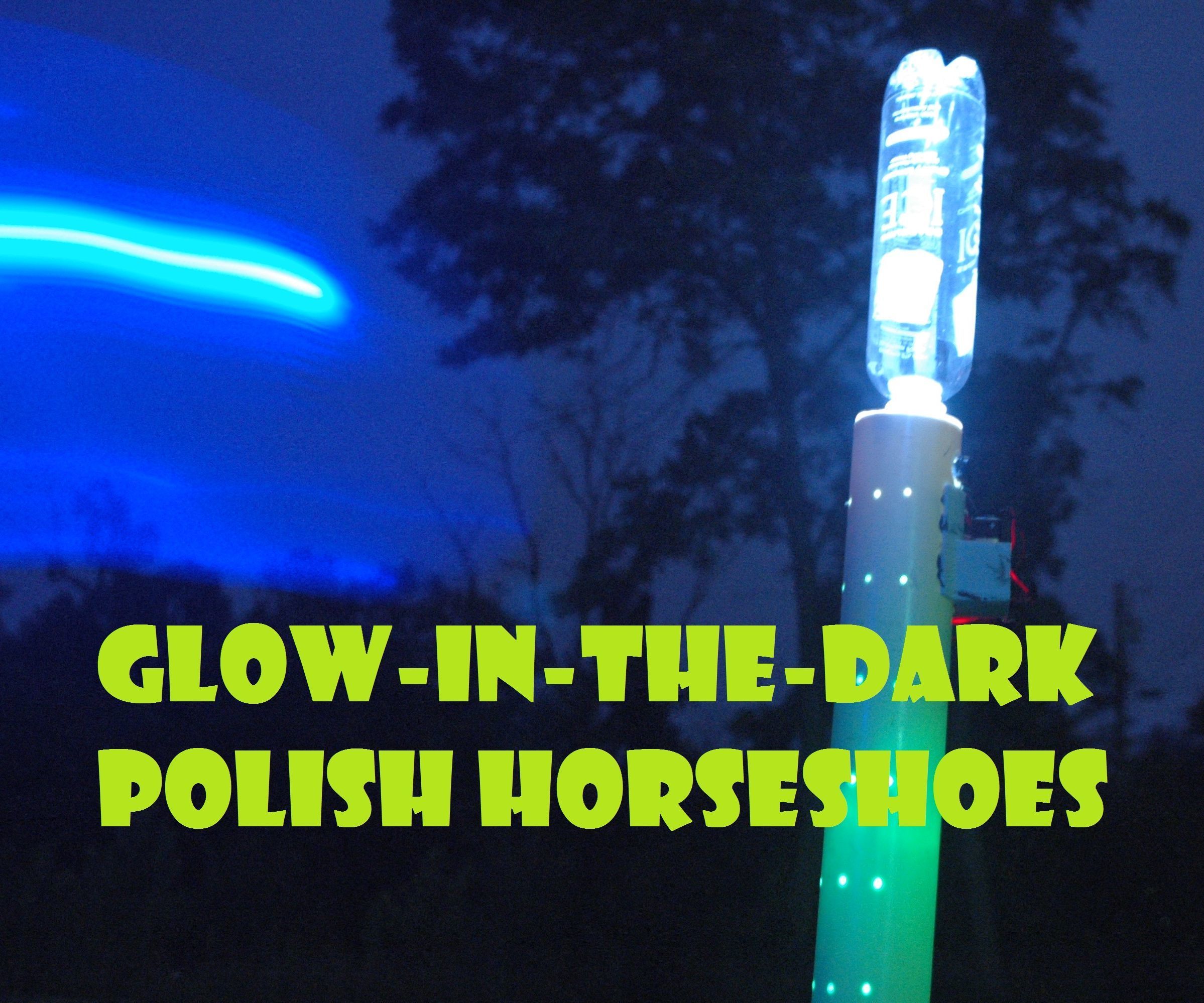 Glowing Polish Horseshoes (Beersbee) Outdoor Arduino Game