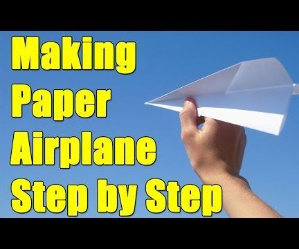 How to Make a Paper Airplane - Super Easy
