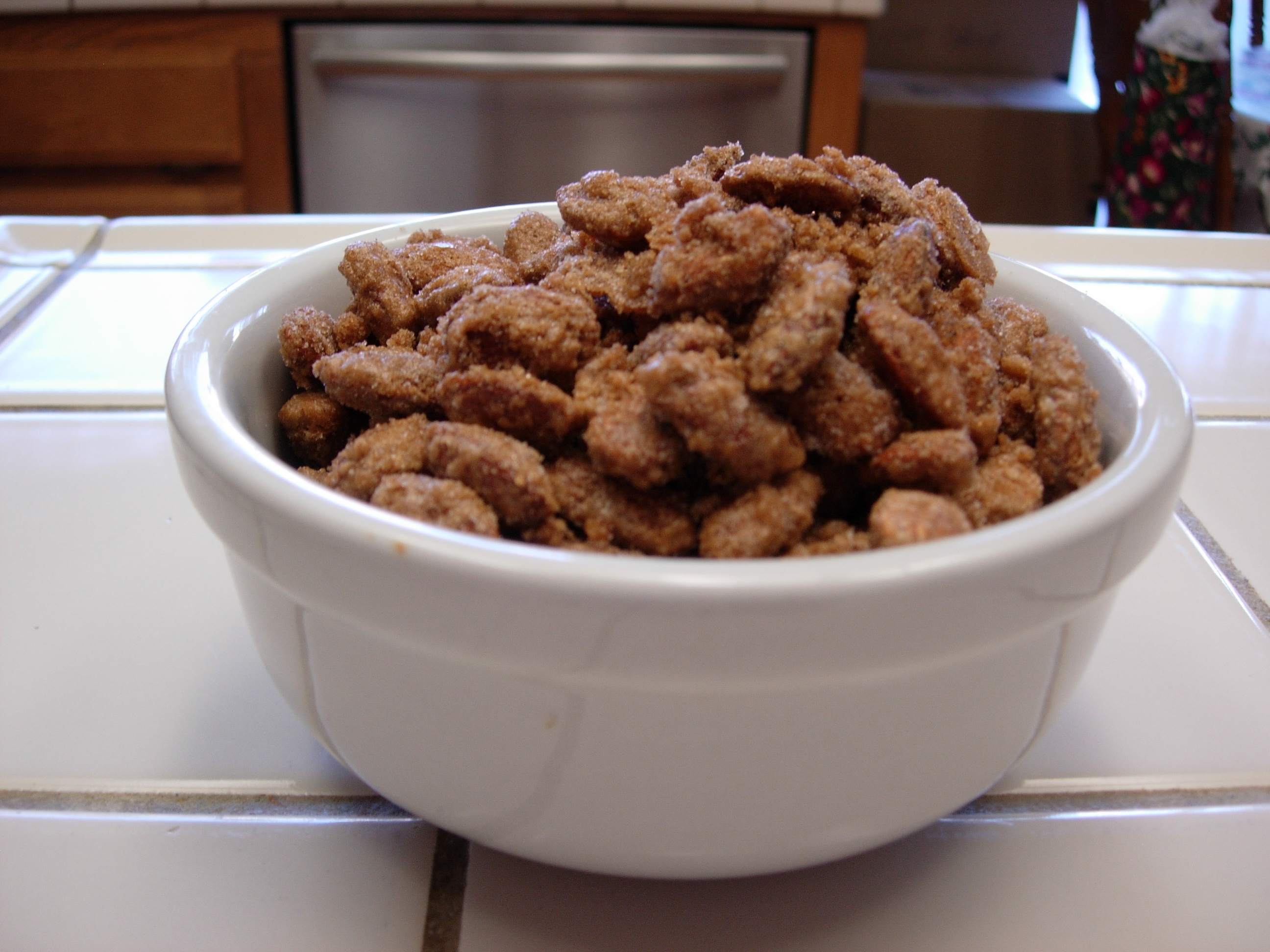 Cinnamon-Roasted Almonds!