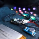 Wearable Sound Reactive Equalizer Skirt