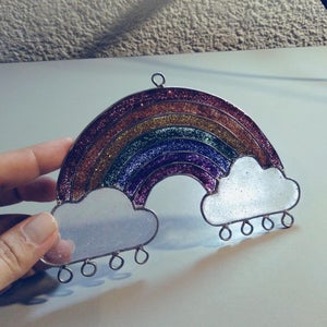 UV Resin and Glitter