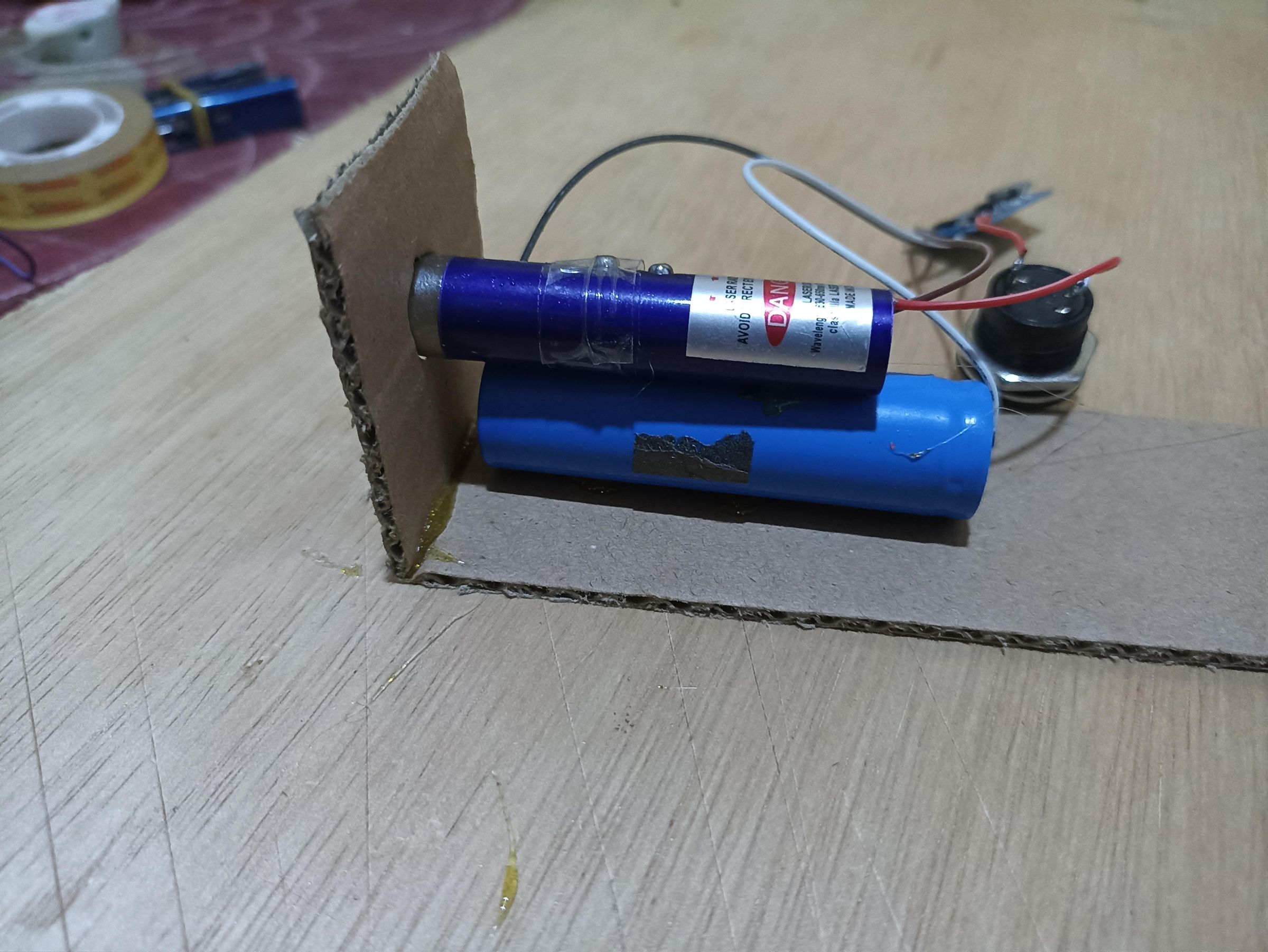 Laser Beam Sensor Security Alarm 3 Steps Instructables