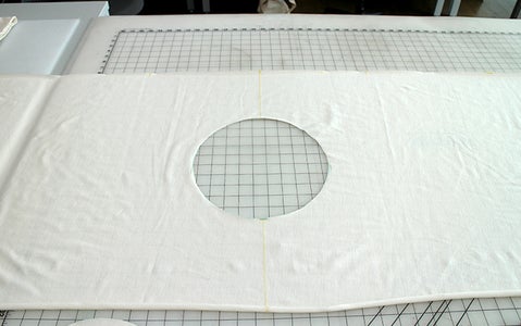 Mark and Cut T-shirt Pattern Pieces