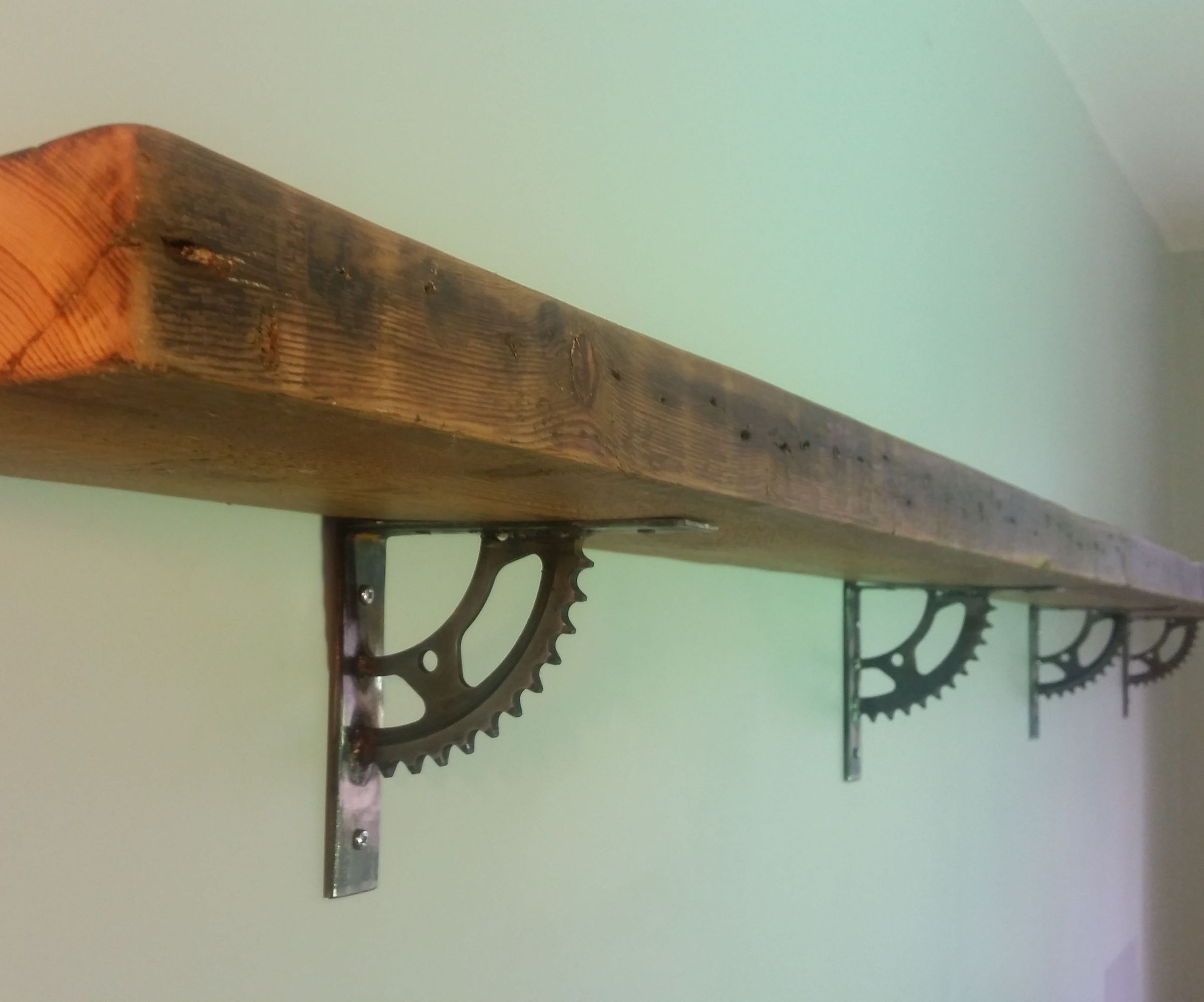 Self on a Shelf: a Shelf Built From Junk