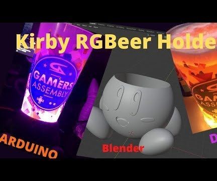 Kirby RGBeer Holder
