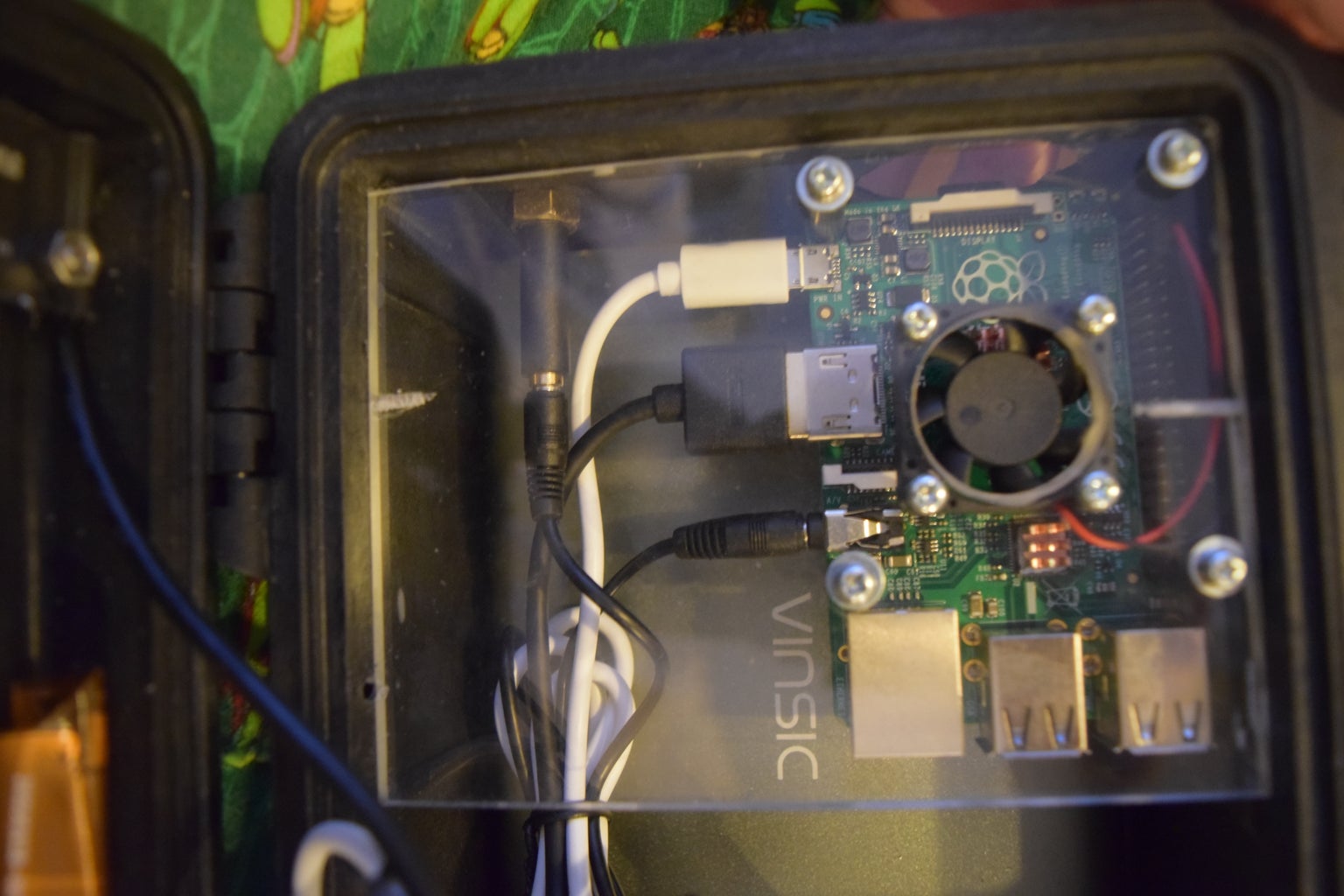 Mounting the Raspberry Pi