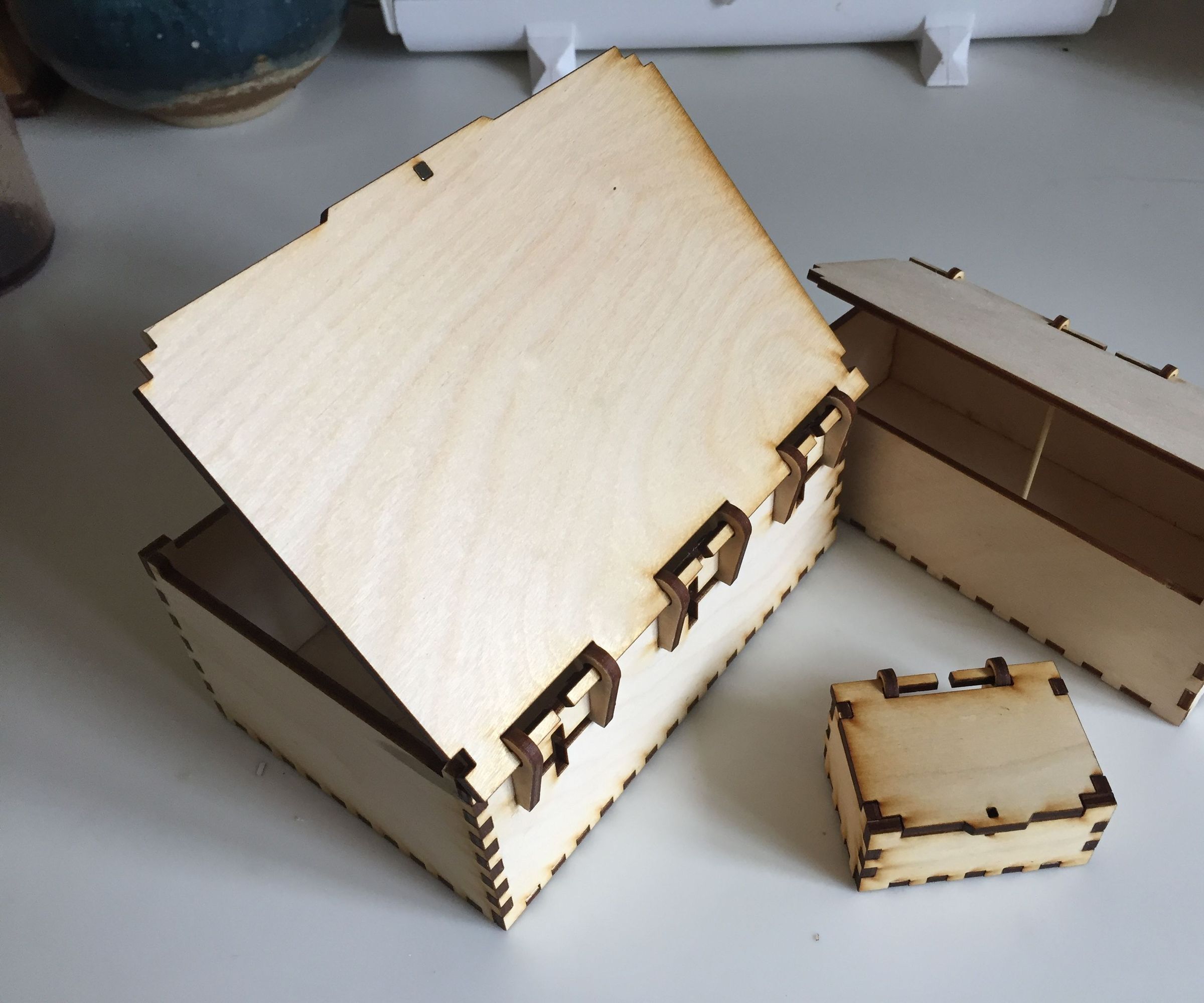Variable Sized Laser Cut Box Plans (Apple Mac Users, Only)